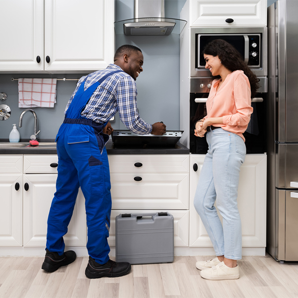 can you provide an estimate for cooktop repair before beginning any work in Saline County Nebraska